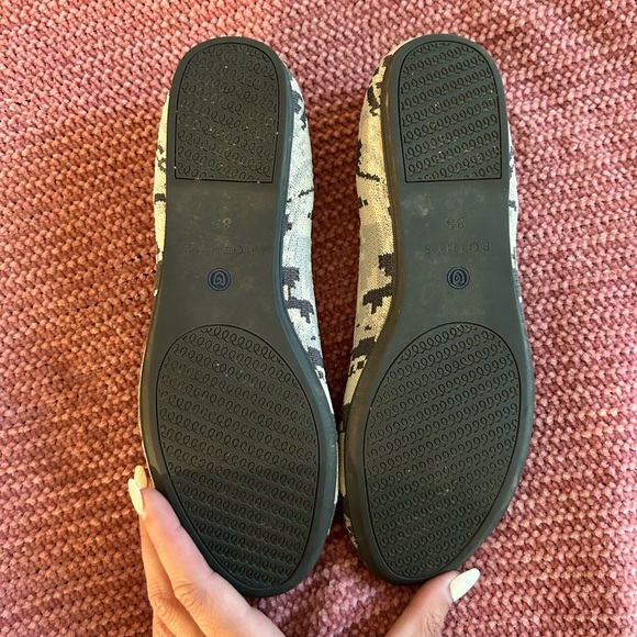 Rothy’s The Flat- Ash grey camo round toe size 8.5 - Picture 3 of 5